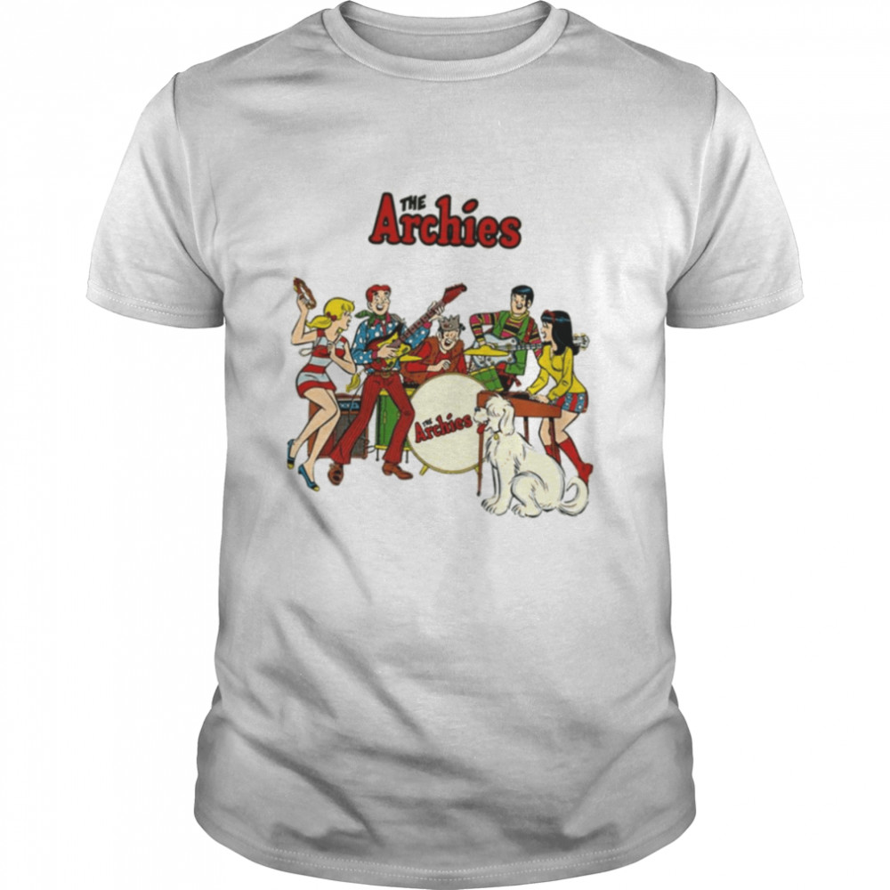 Band Sfanart 80s The Archies shirt