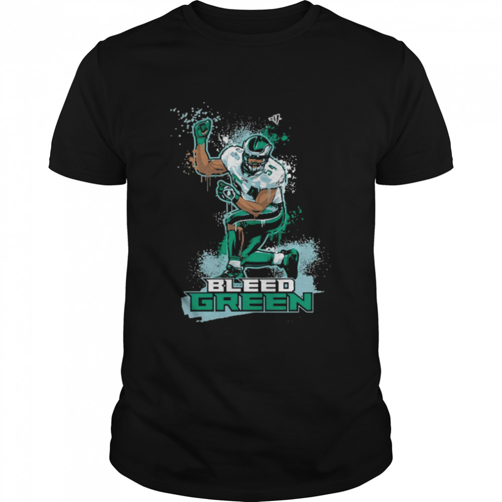 Bleed Green Jeremiah Trotter Shirt