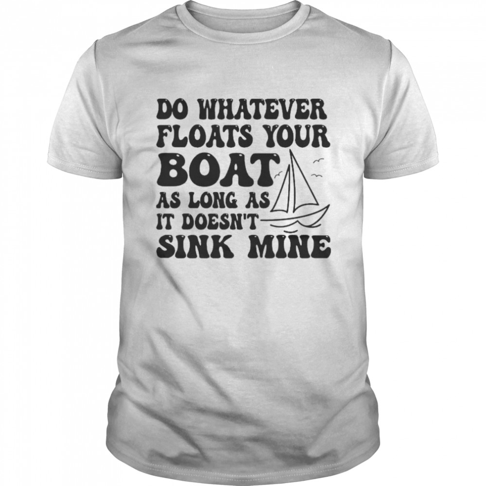 Do whatever floats your boat as long as shirt