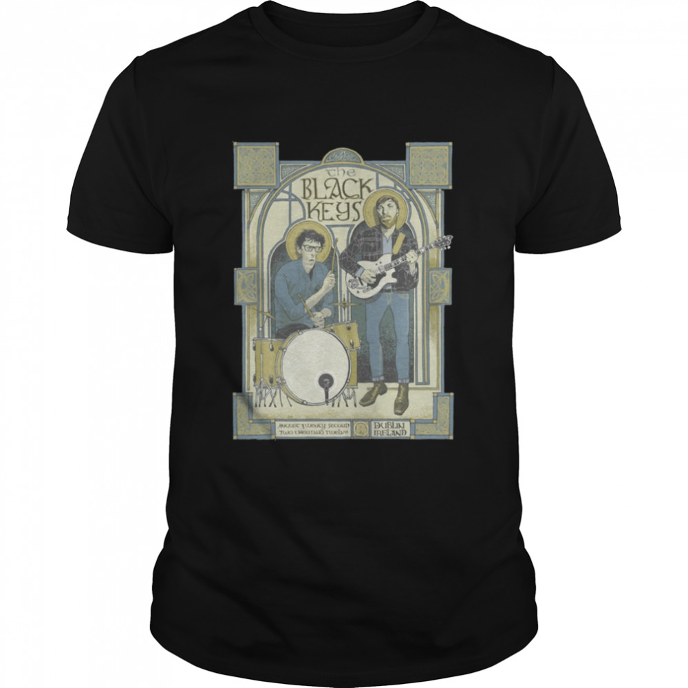 Dublin Ireland The Black Key Rock Duo shirt