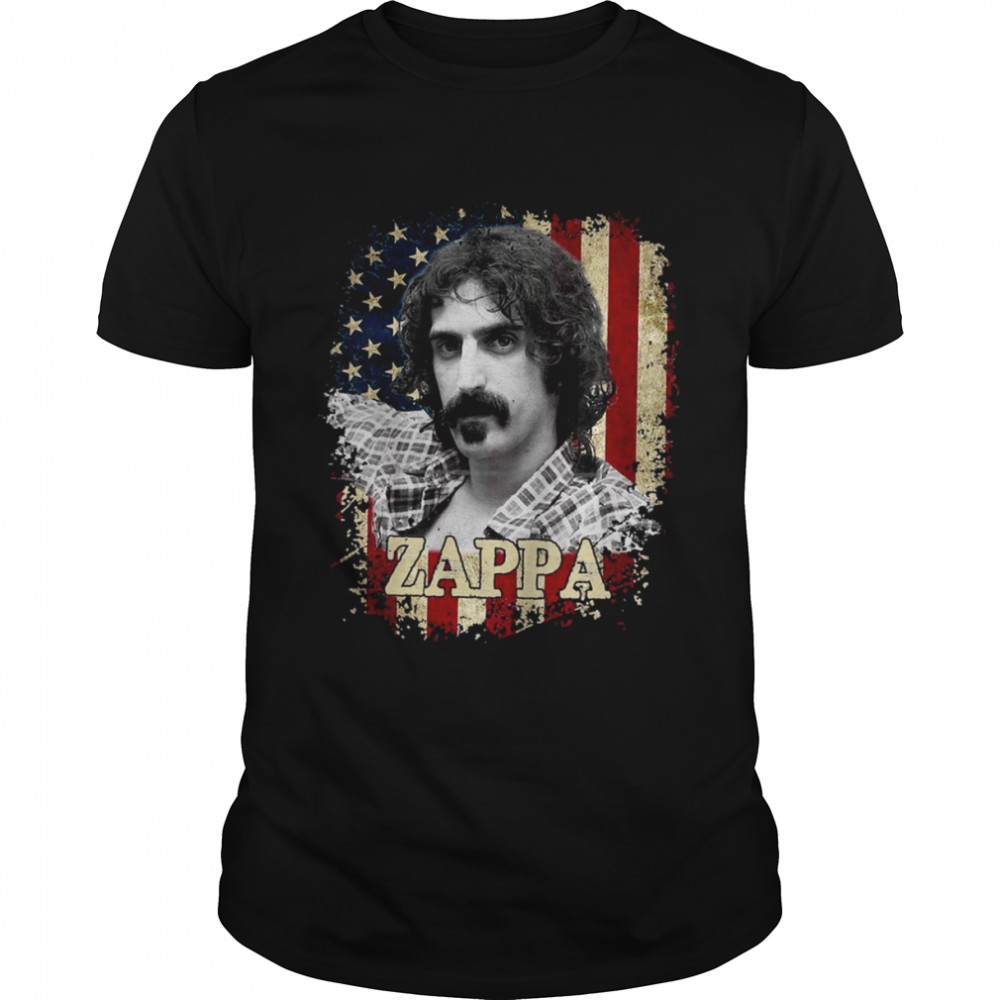 Love Guitar Musical Legends Frank Zebra shirt