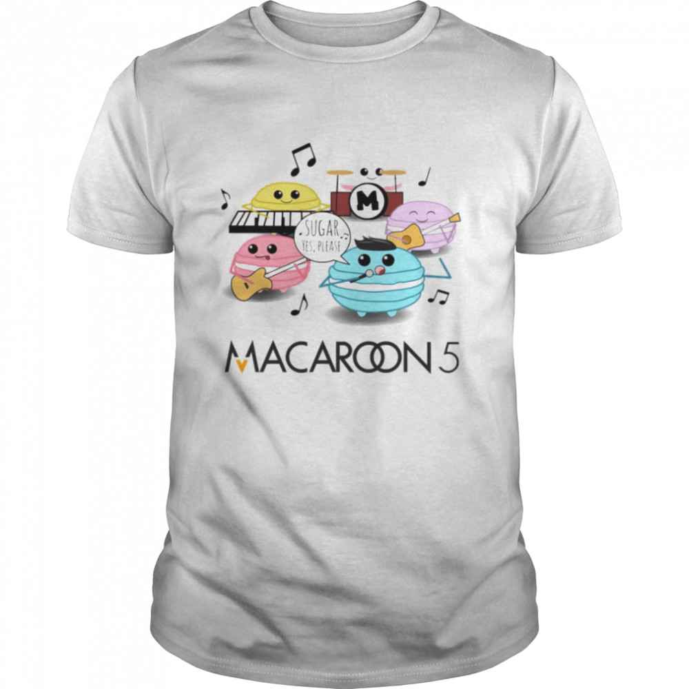 Macaroon 5 Maroon 5 shirt