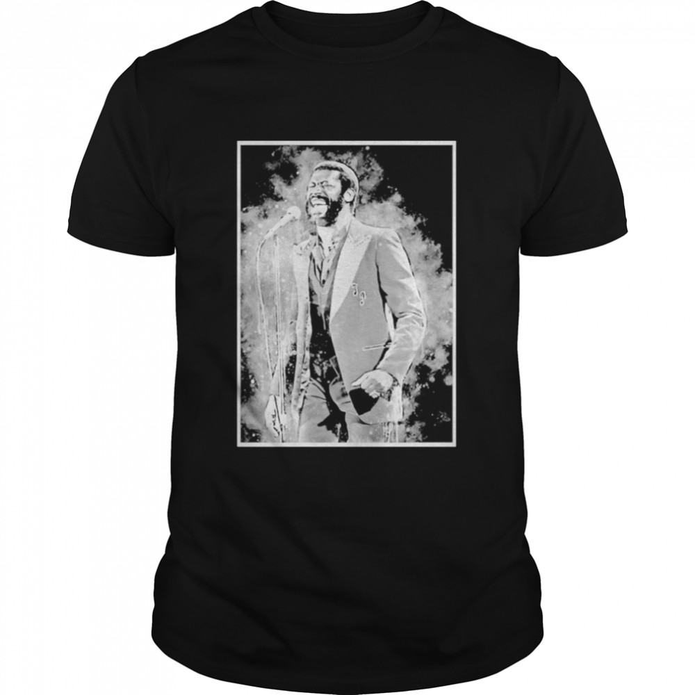 Man Singand Song Show Teddy Pendergrass shirt