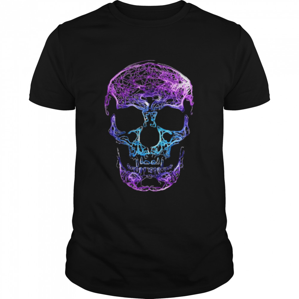 Neon Skull Halloween shirt