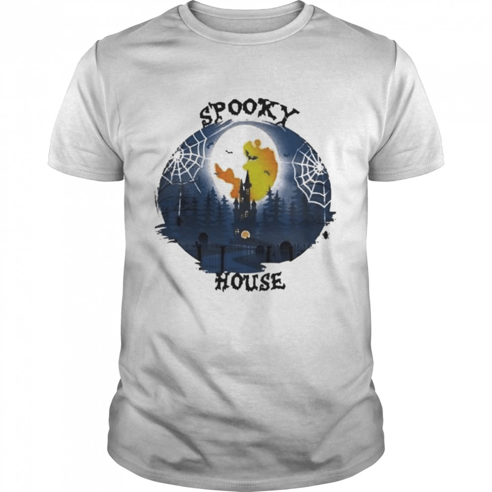 Spooky house halloween shirt