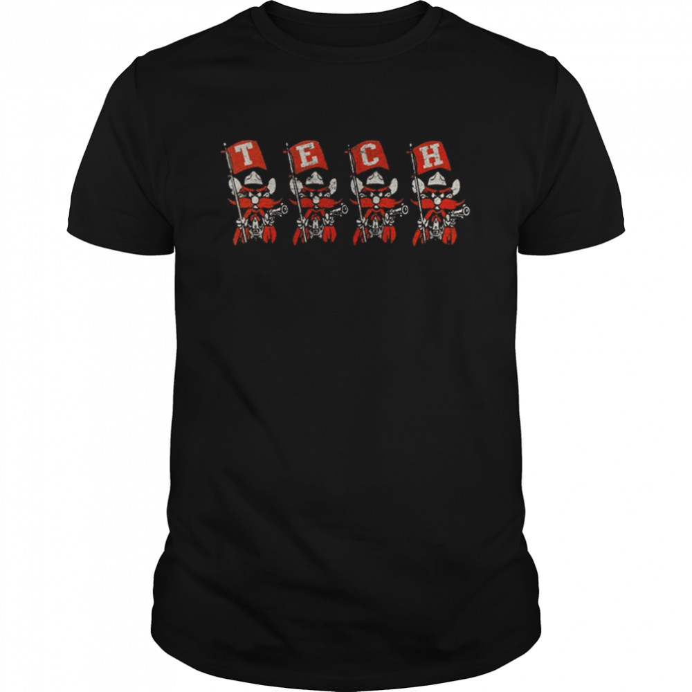 Texas Tech Flag Squad Crew Shirt