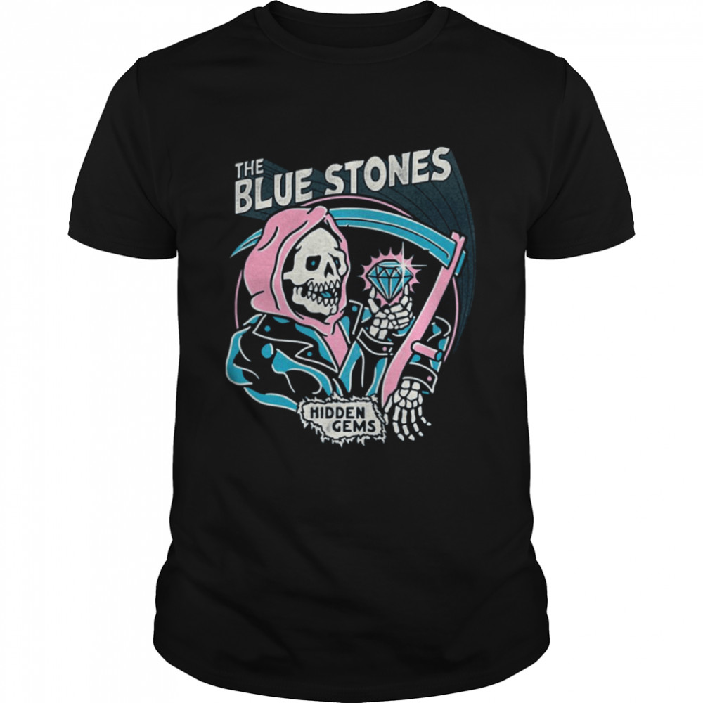 The Blue Stones Hidden Gems Logo Photographic shirt