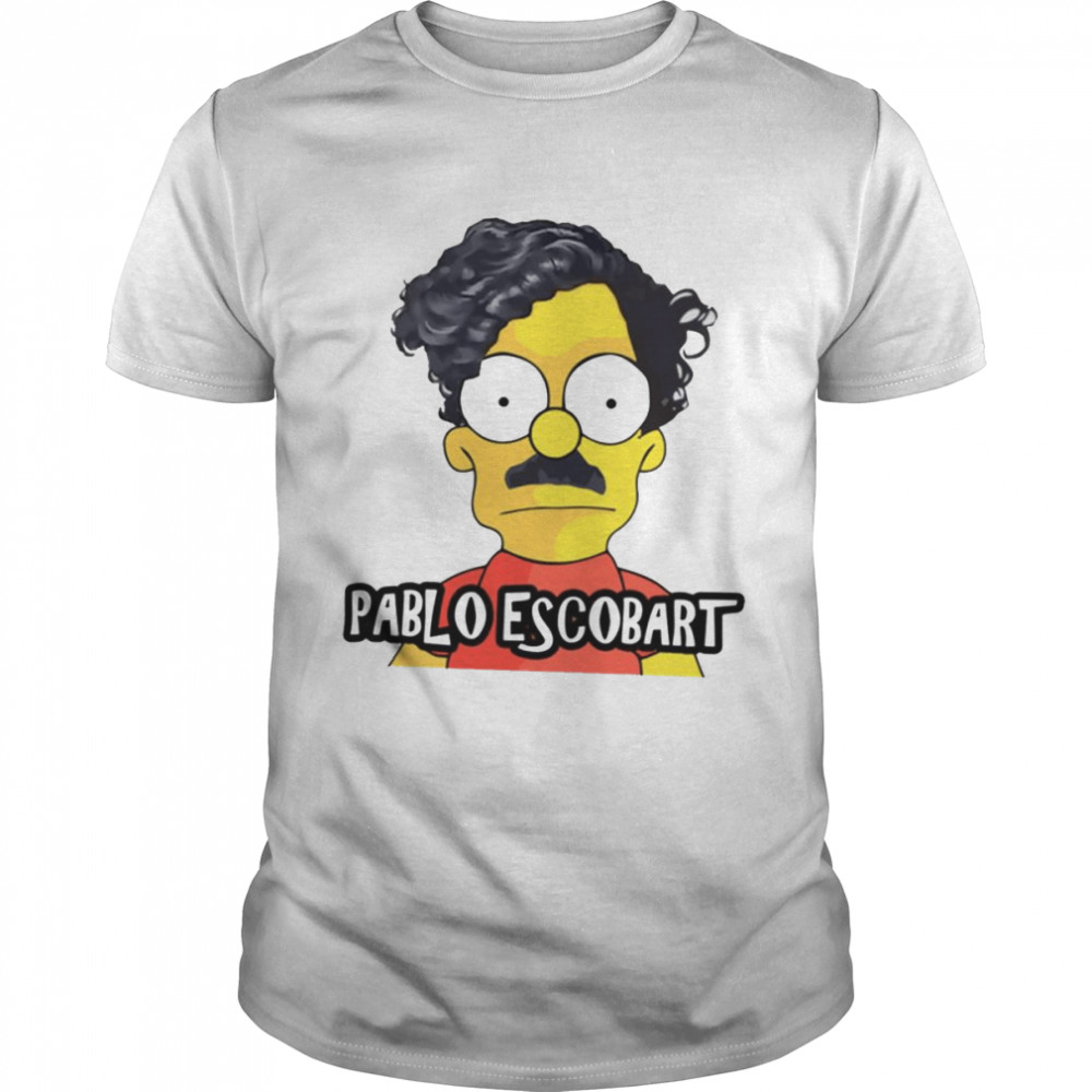 The Simpsons Funny Face Pablo Escobar Narcos shirt