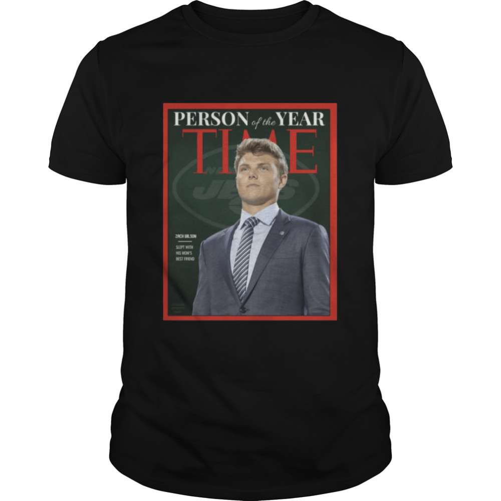 Time Magazine Zach Wilson Person Of The Year shirt