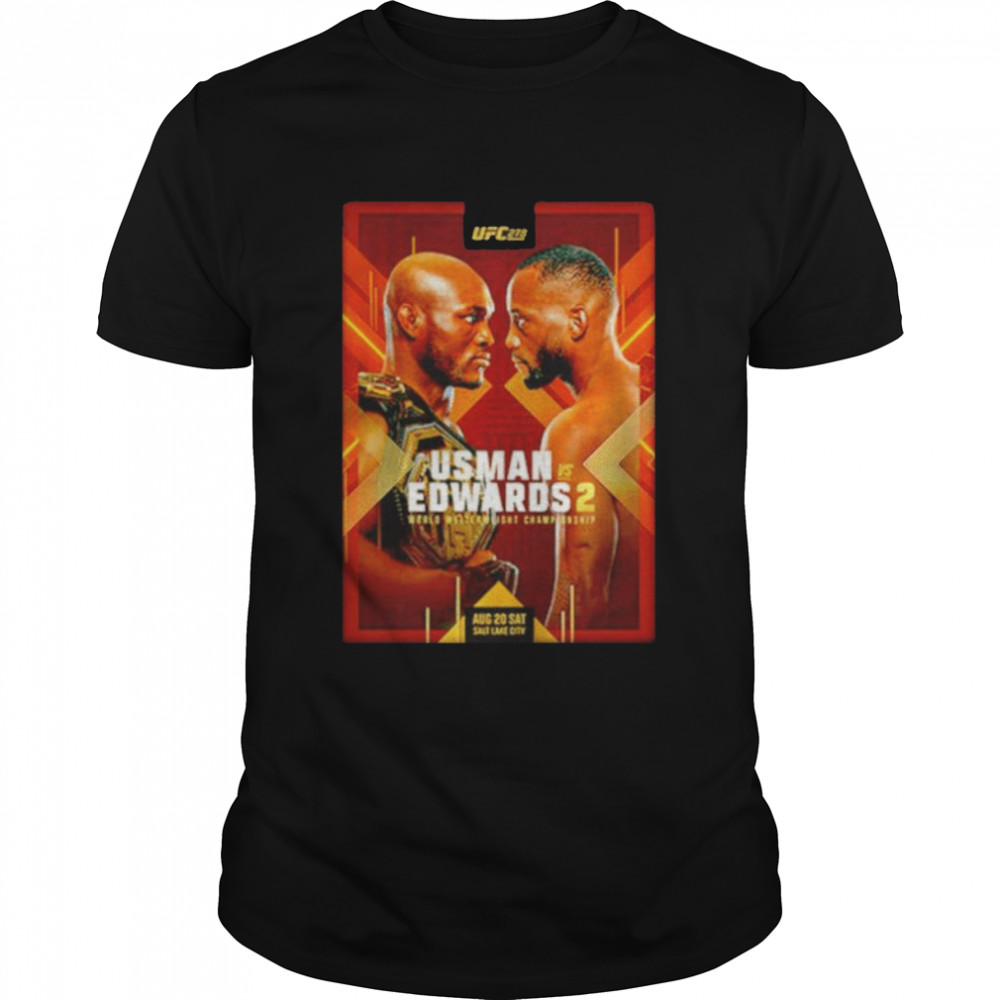 UFC 278 Usman vs Edwards Event shirt