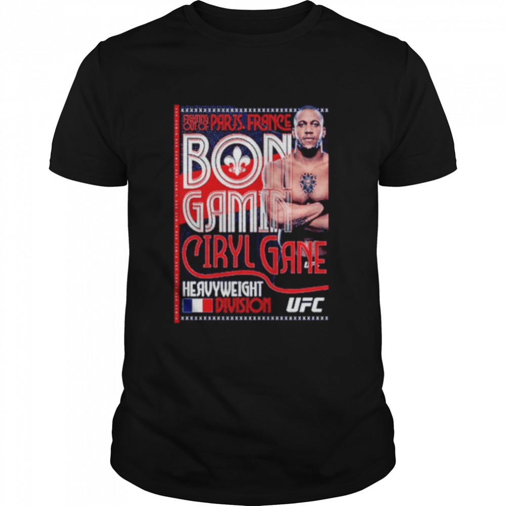 UFC Ciryl Gane Bon Gamin Graphic shirt