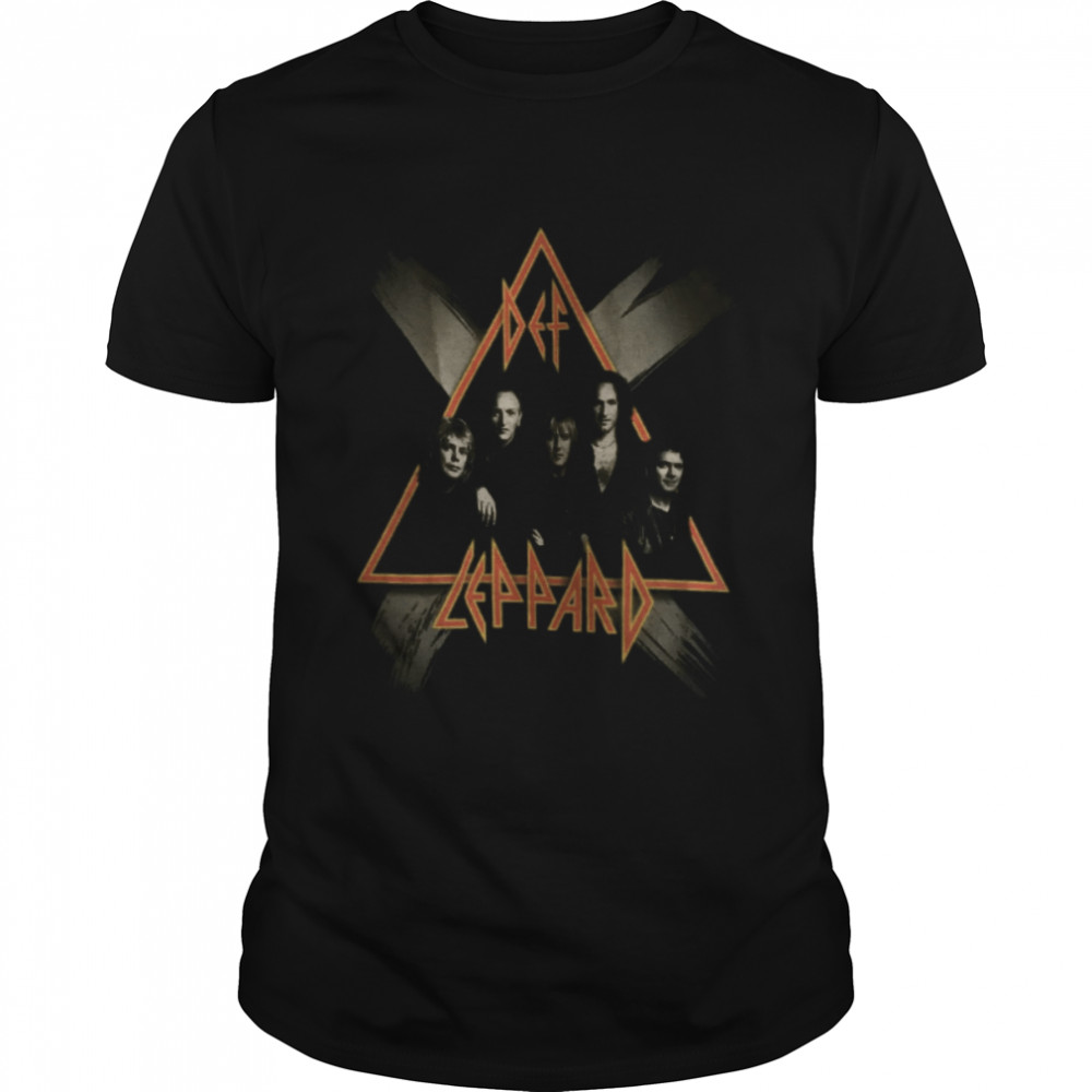 Vintage Def Leppard Tour Rare Glam Heavy Metal Retro Hard Pop Rock Promo Album Concert Tour shirt