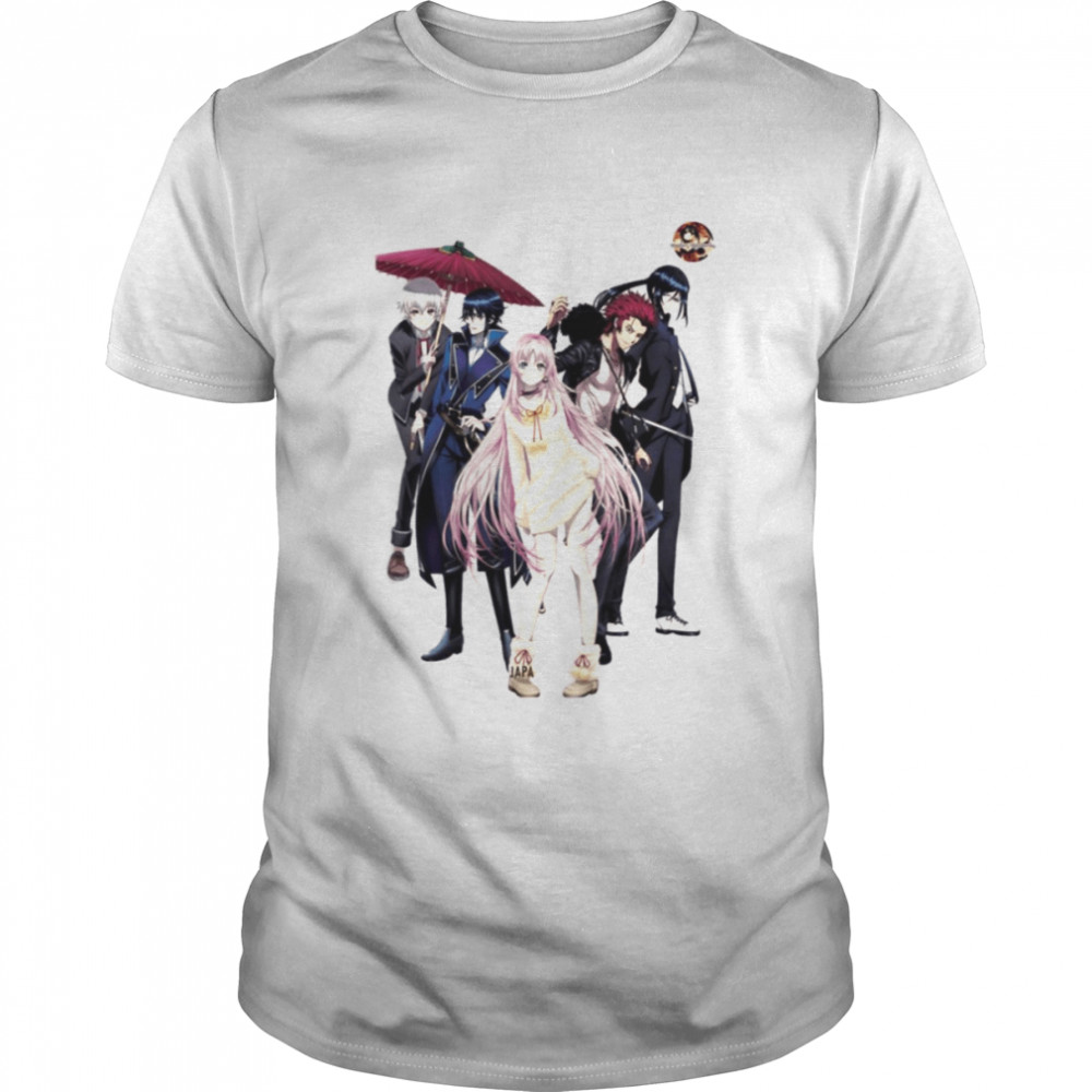 Anime Fanart Reisi Munakata K Project Retro shirt