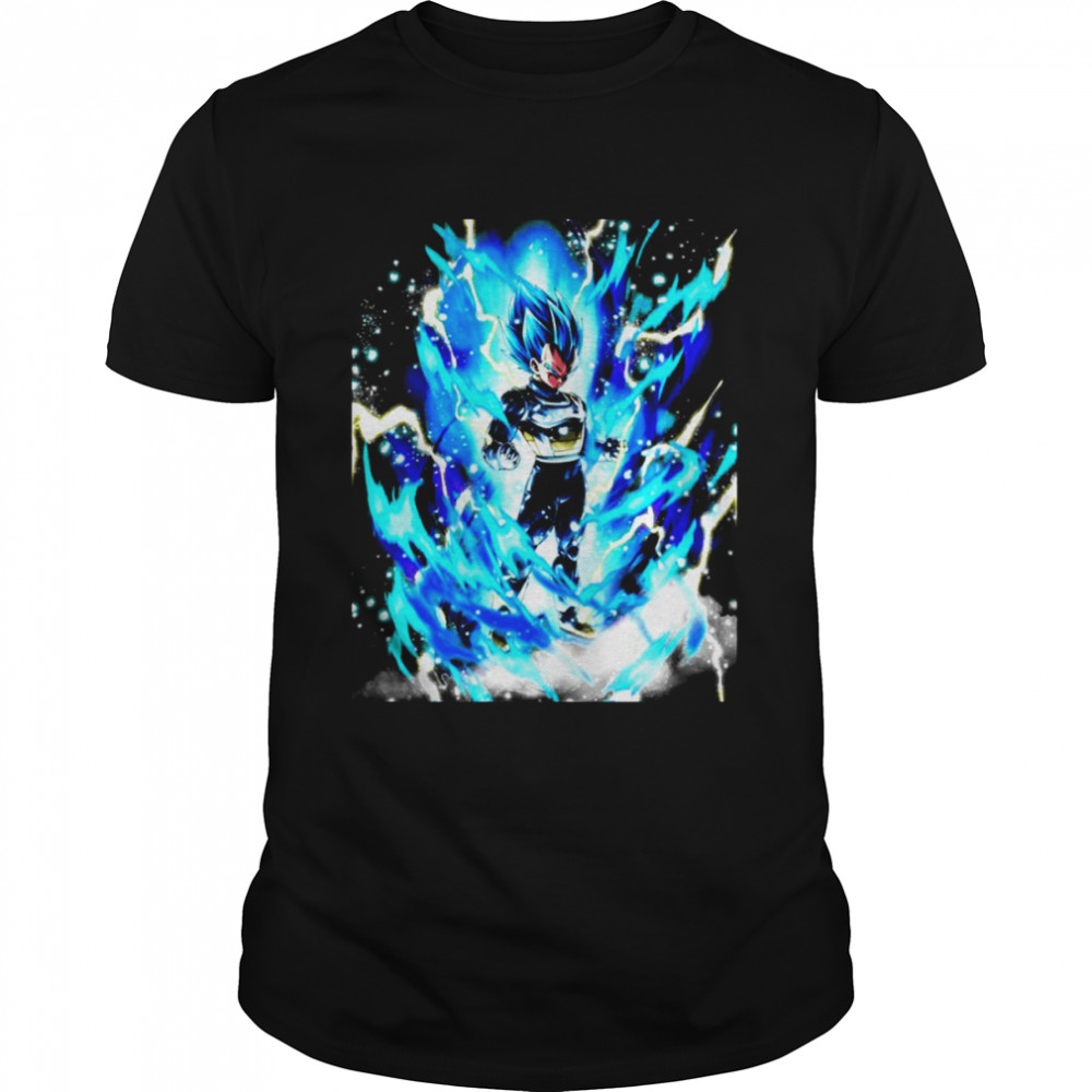 Dragon Ball Vegeta Super Saiyan Blue Anime Manga shirt