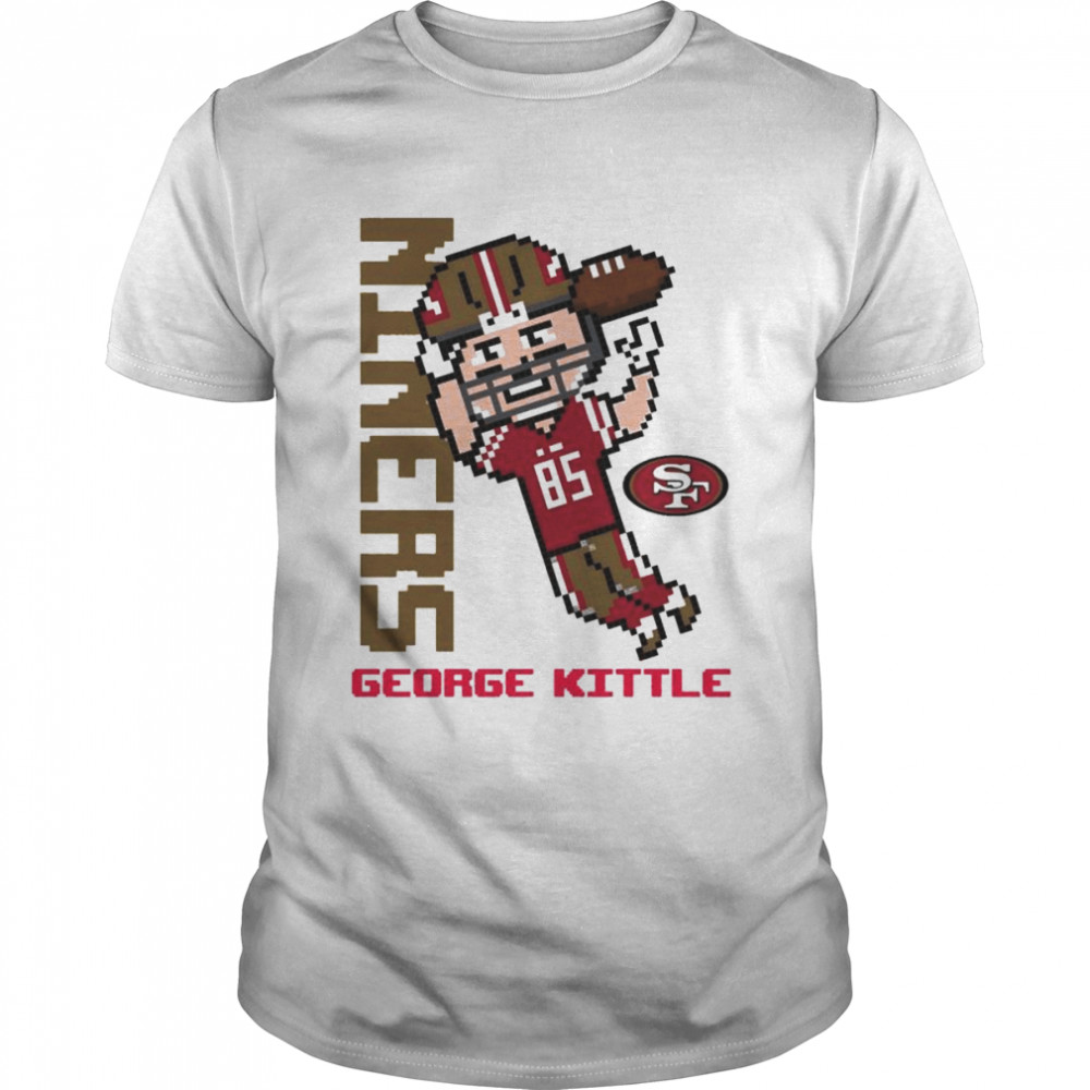 George Kittle San Francisco 49ers Pixel shirt