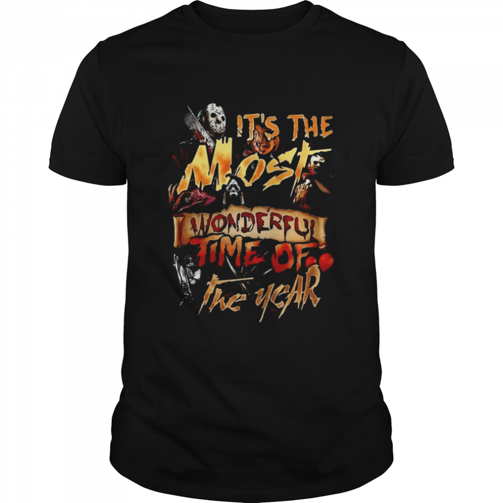 Halloween It’s The Most Wonderful Time Of The Year shirt