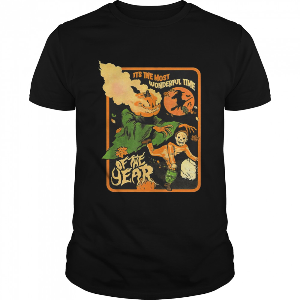 It’s The Most Wonderful Time Of The Year Halloween Pumpkin Spooky Season shirt