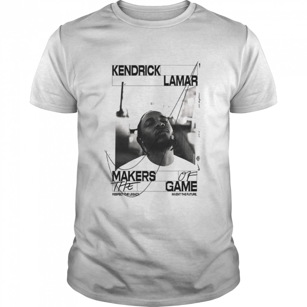 Kendrick Lamar Inspired Graphic Style In White New Art T-Shirt