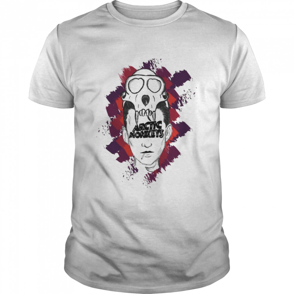The Skull Hat Arctic Monkeys shirt