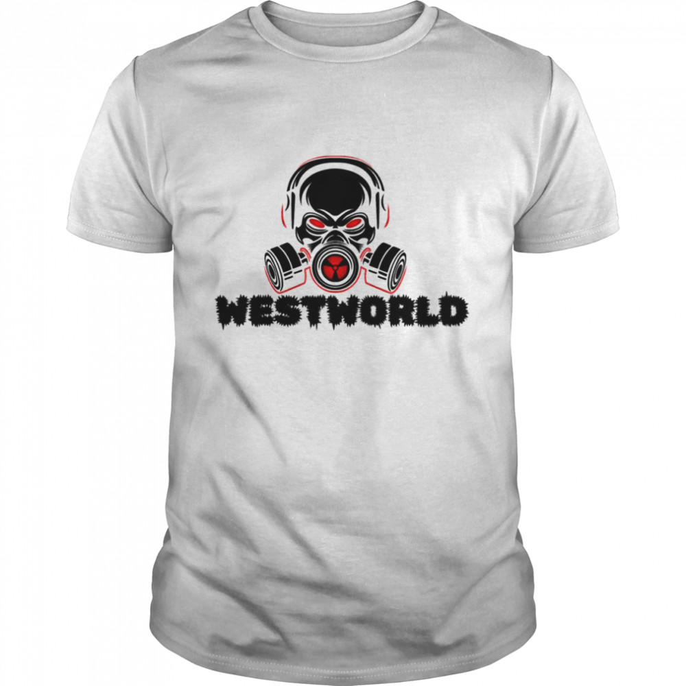 The Skull Wearing Mask Westworld shirt