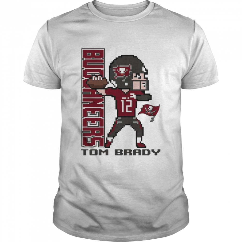 Tom Brady Tampa Bay Buccaneers Pixel shirt