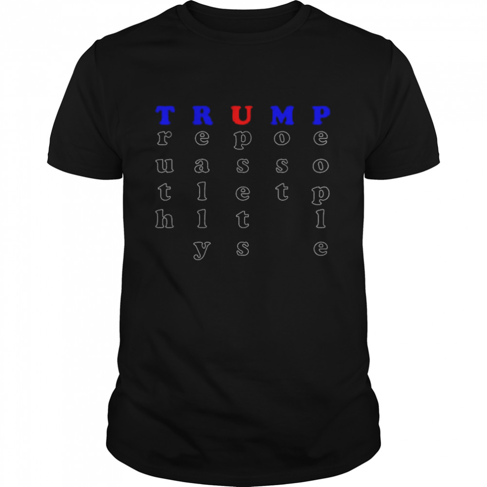 Truth really upset most people Trump gop 2024 vote america shirt