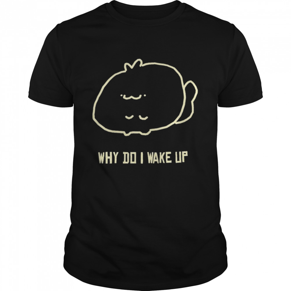 Why do I wake up shirt