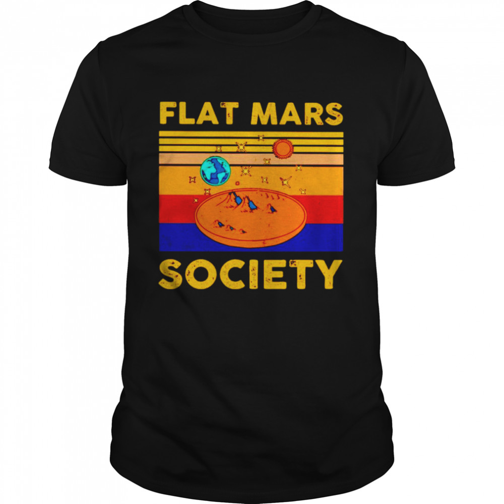 Flat mars society vintage shirt