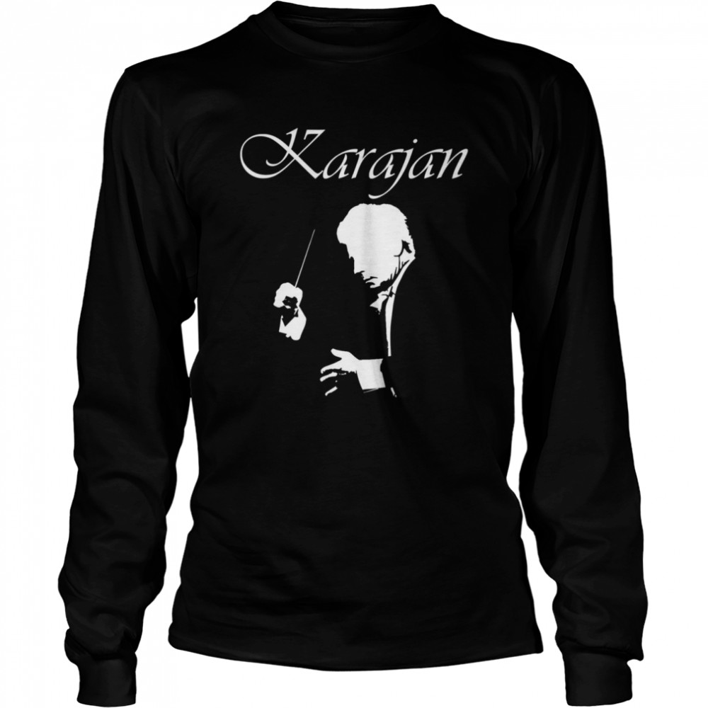 Karajan Conductor shirt Long Sleeved T-shirt