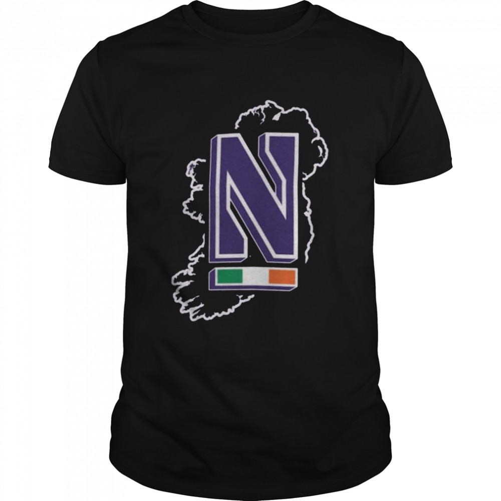 Northwestern Wildcats Football ‘Cats 2 Ireland 2022 Shirt