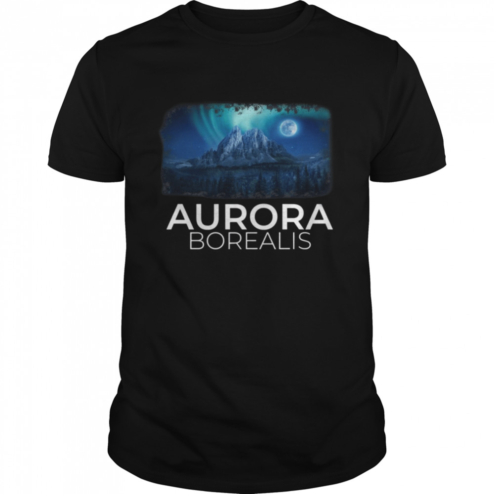 Alaska Aurora Borealis Winter shirt