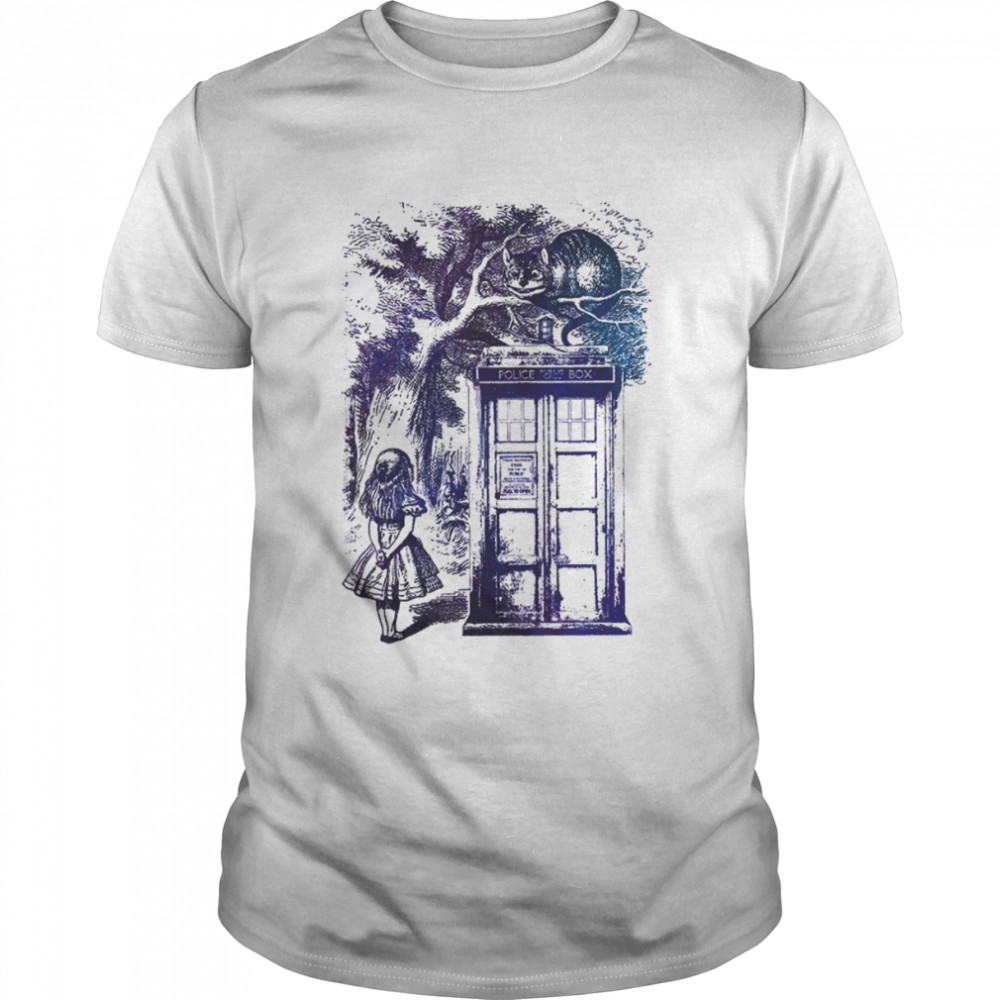 Alice Meets Police Box shirt