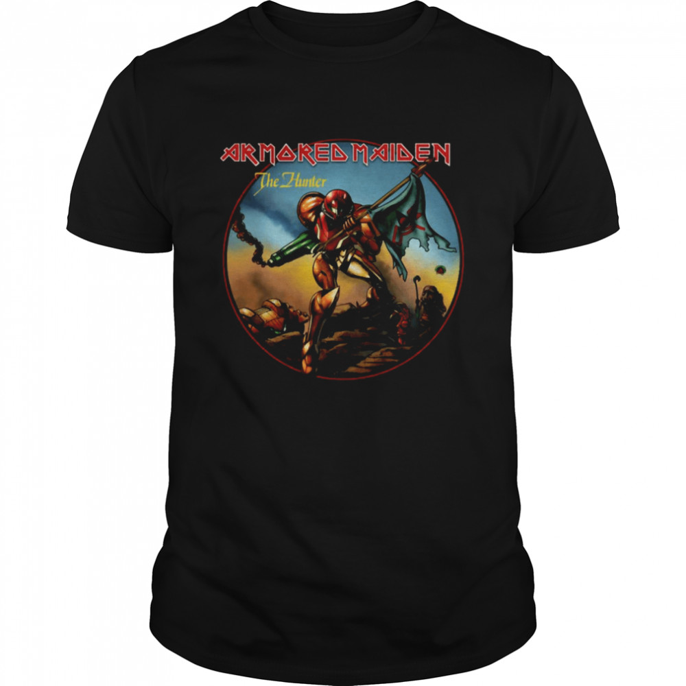 Armored Maiden The Hunter Iron Maiden shirt