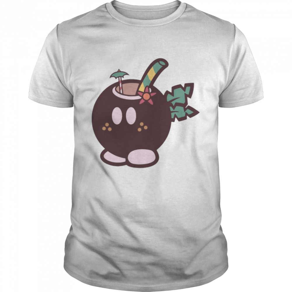 Bob Omb Coconut Nintendo Super Mario shirt