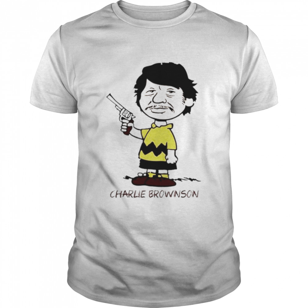 Charlie Brownson Charles Bronson shirt