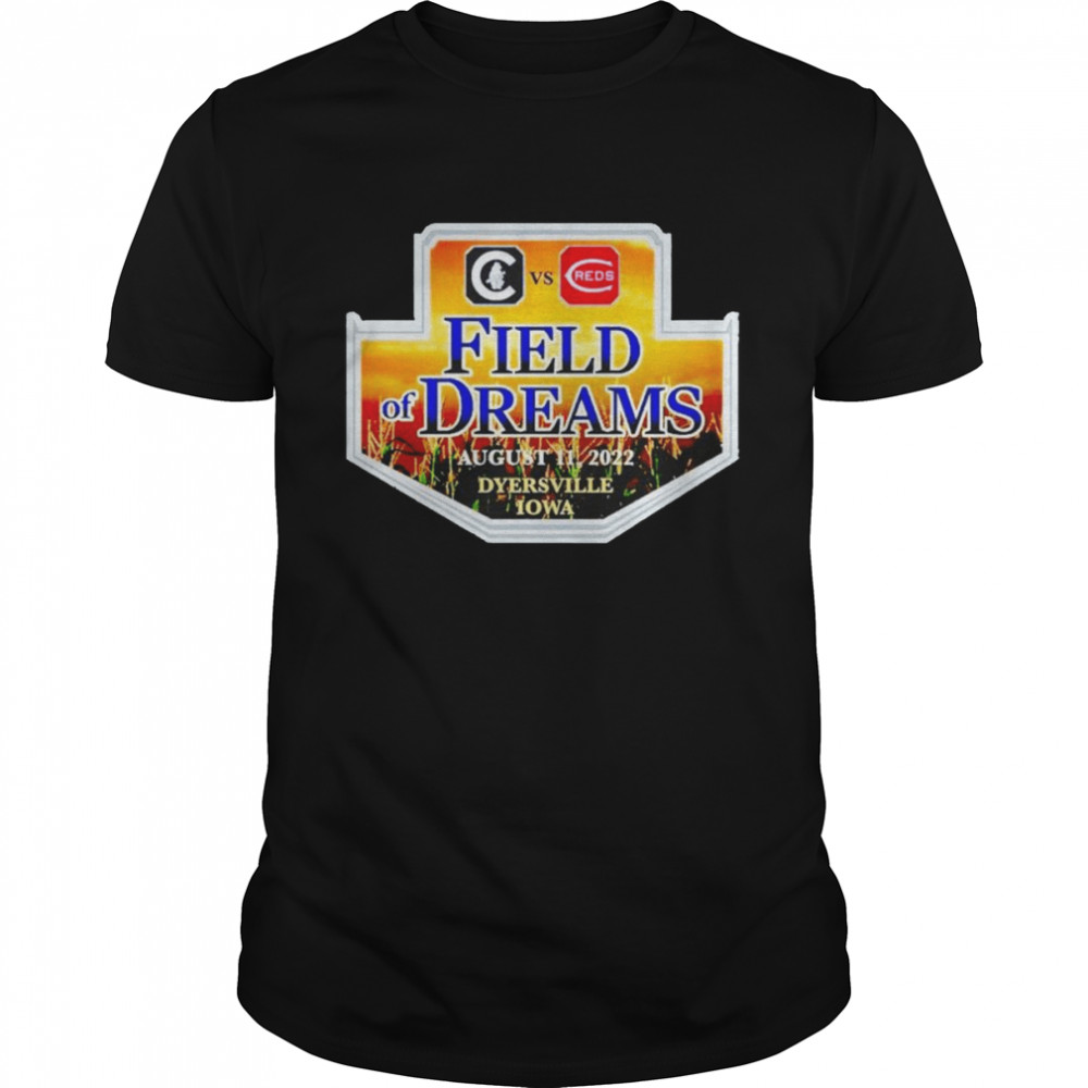 Chicago Cubs vs. Cincinnati Reds 2022 field of dreams shirt