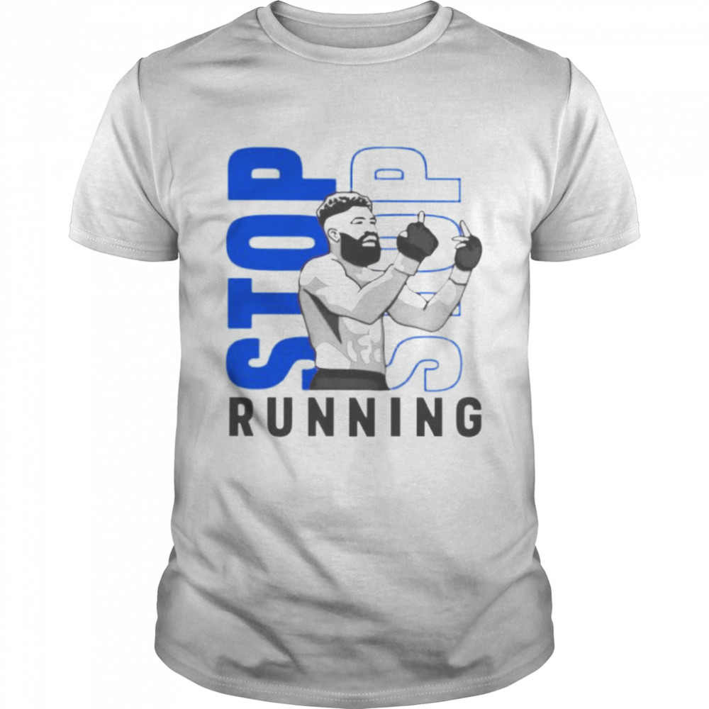 Chris curtis stop running shirt