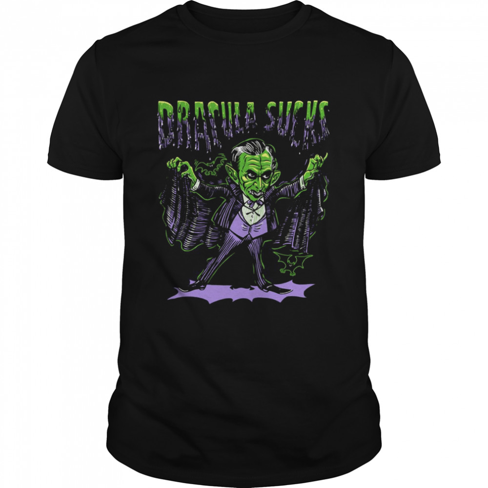 Dracula Sucks With The Bats shirt