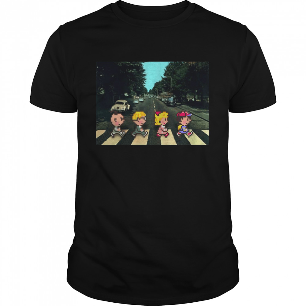 Earthbound Abbey Road The Beatles shirt