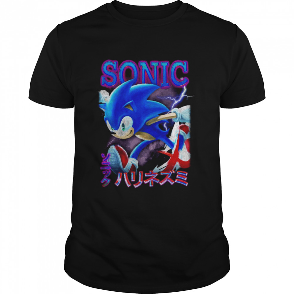 Fast Hedgehog Sonic Smash Bros Character Vintage shirt