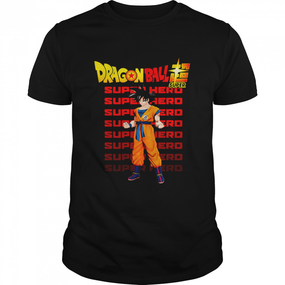 Goku Gohan Dragonball Super Superhero shirt