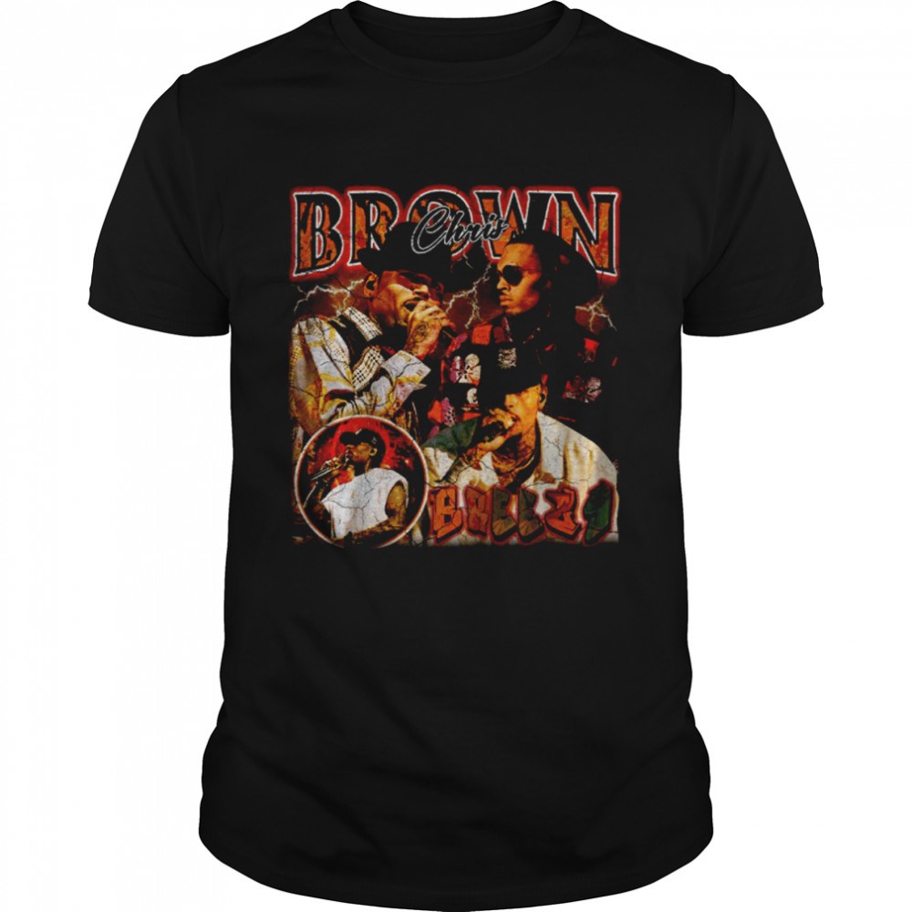 Graphic Chris Brown Breezy One Of Them Ones Tour Brown shirt