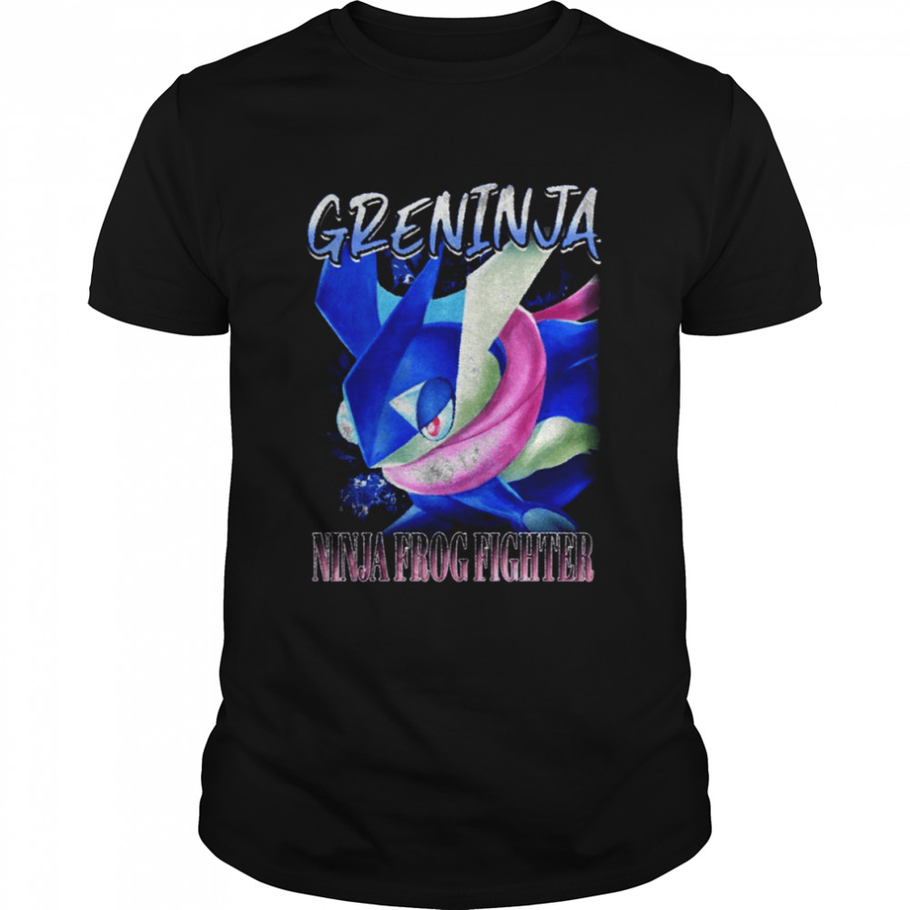 Greninja Ninja Frog Fighter Smash Bros Vintage shirt