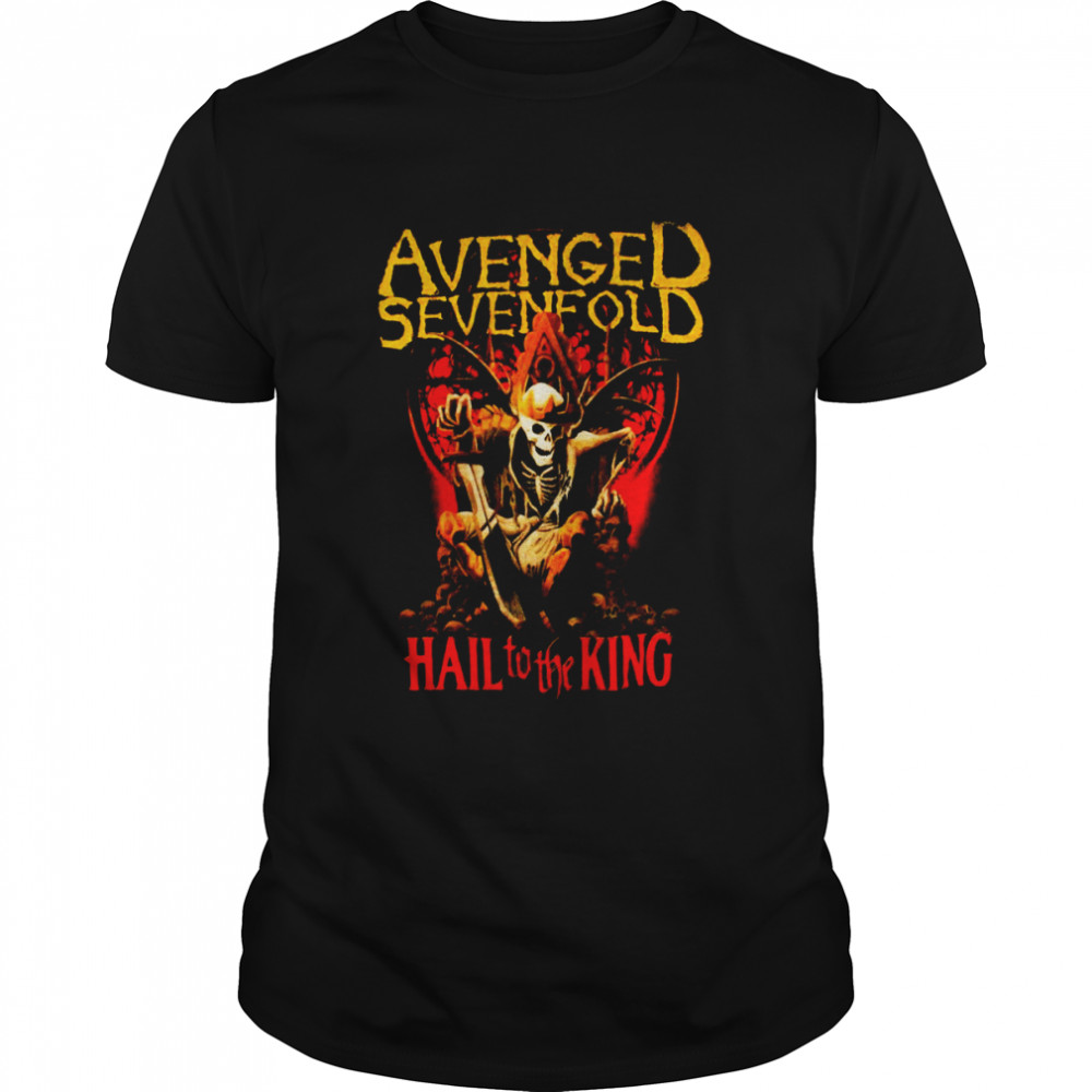 Hail To The King Avenged Sevenfold Rock Band shirt