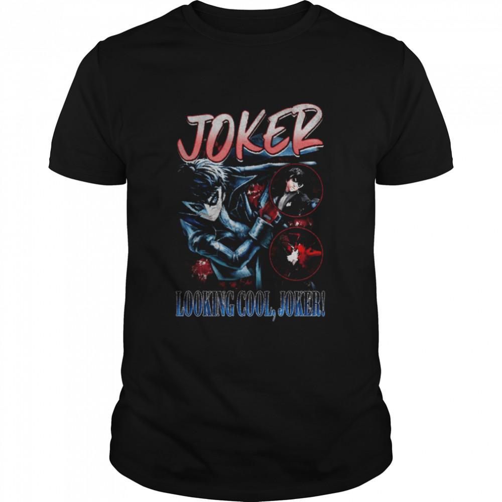 Joker Looking Cool Joker Smash Bros Vintage Graphic shirt