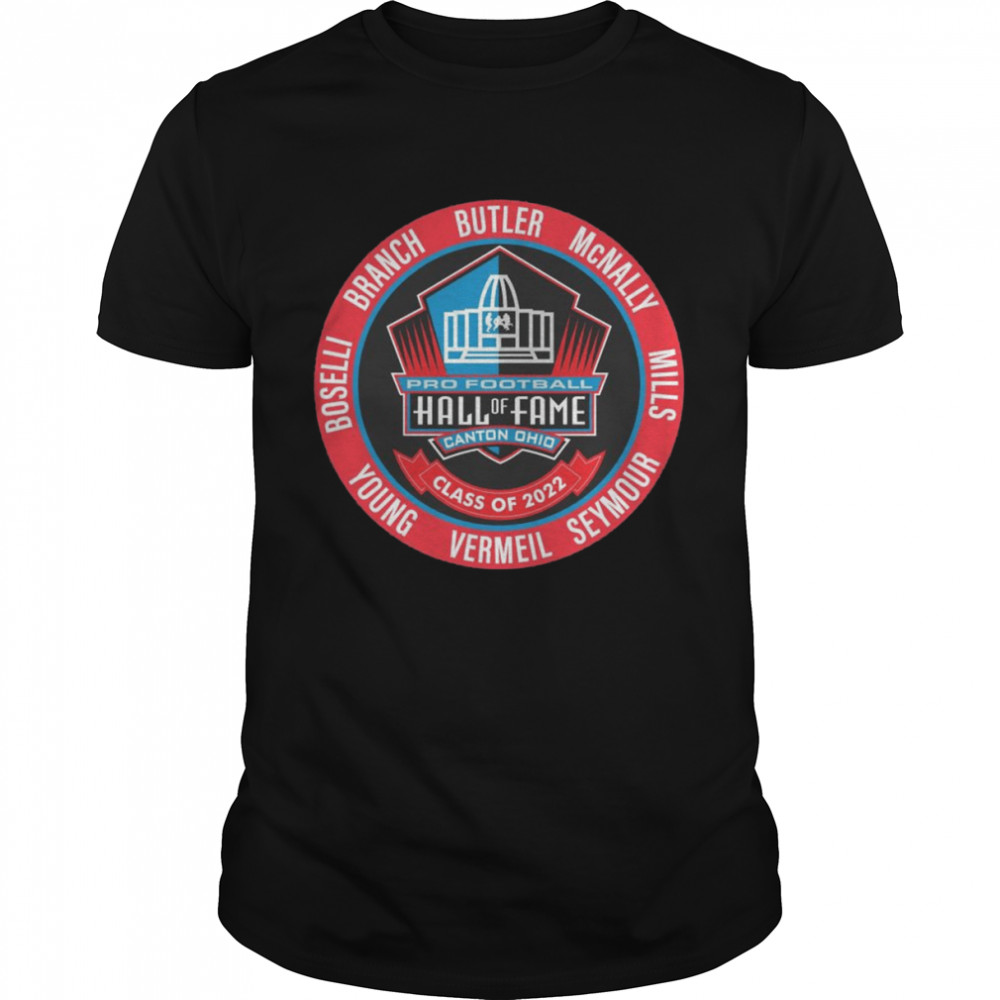 Pro Football Hall of Fame Canton Ohio Class of 2022 shirt