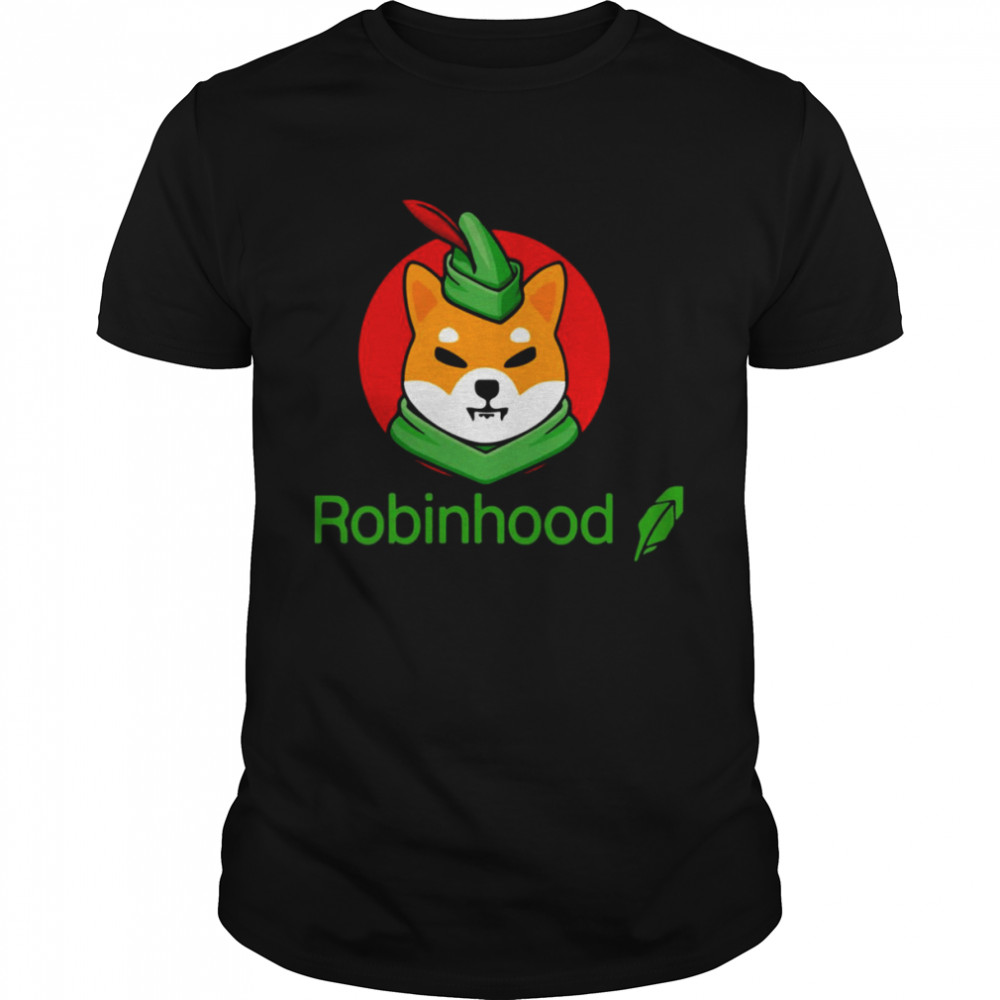 Robinhood Shibarmy Shiba Inu shirt