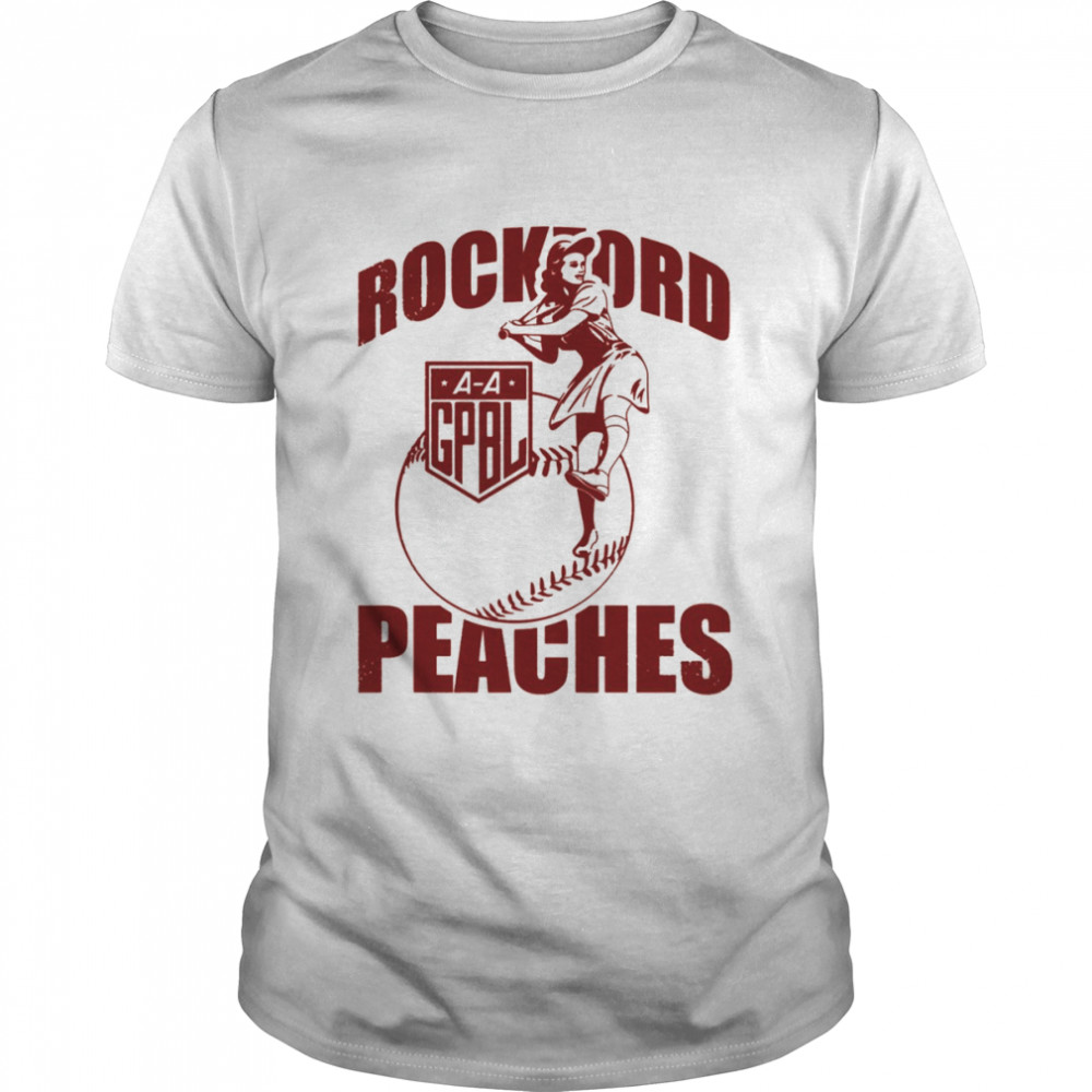 Rockford Peaches Baseball shirt