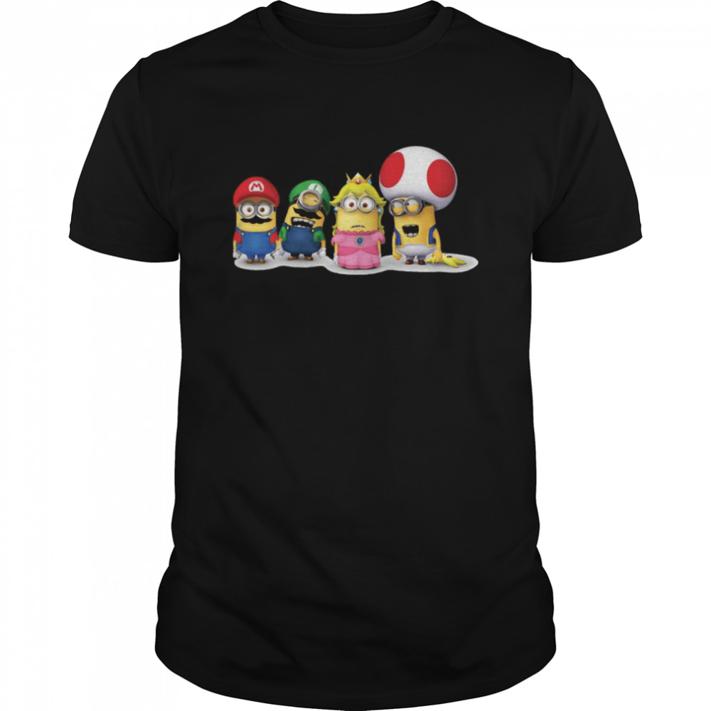 Super Minion Bros Nintendo Game shirt