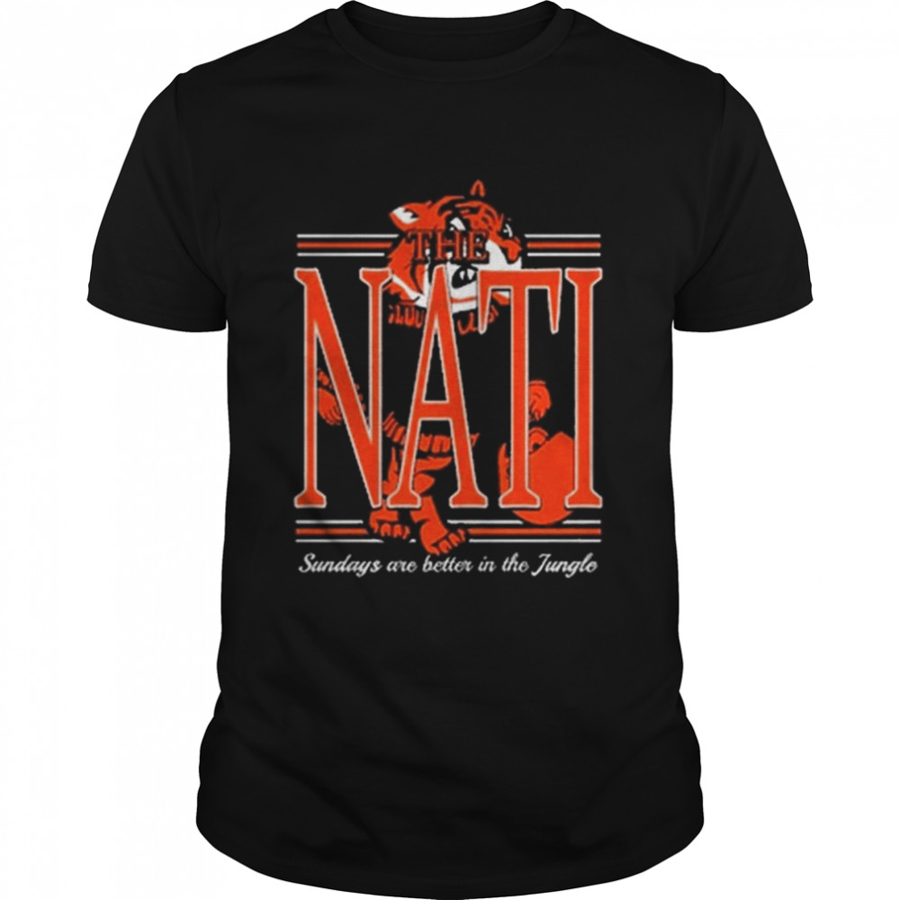 The Nati Sundays are better in the Jungle shirt